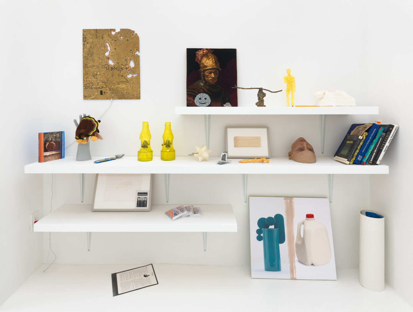 (a) VIRTUALITY, installation view, Shelf